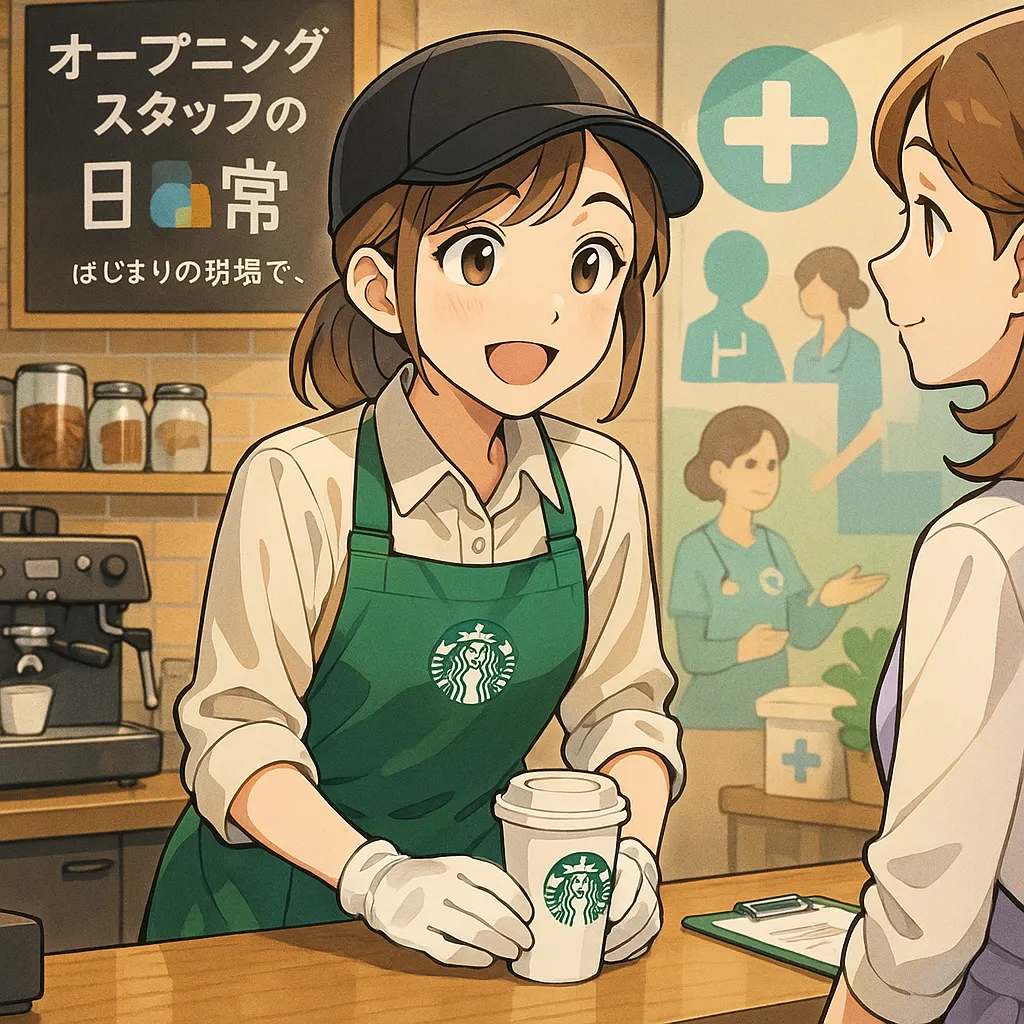2026年2月、スタバとオープニングスタッフの日常