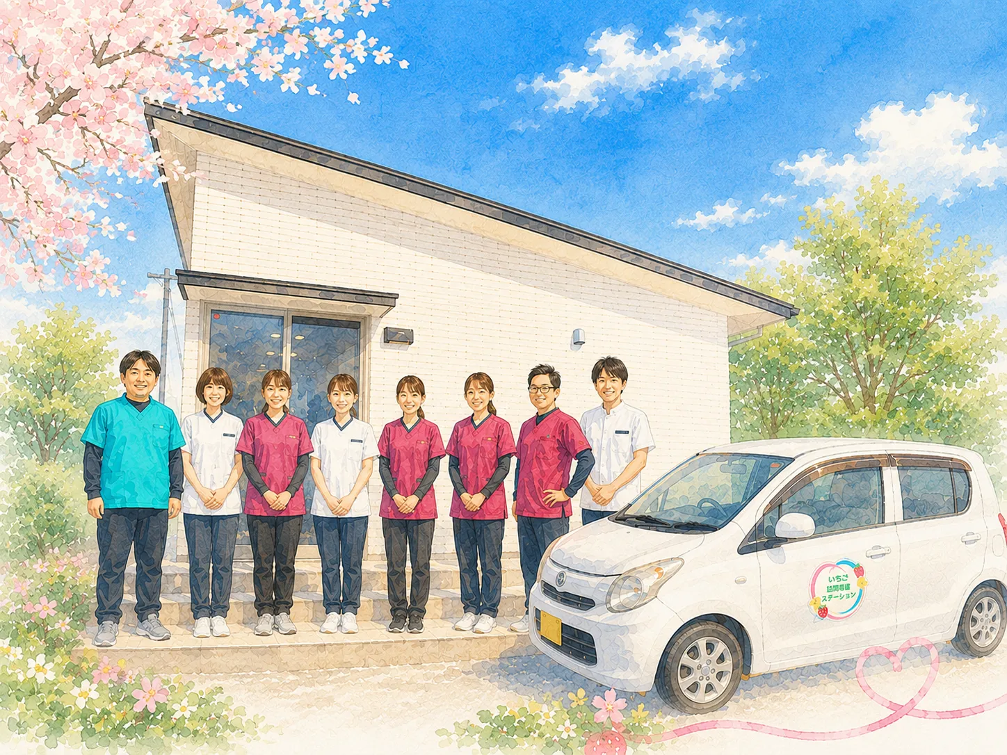 地域の皆さまへ｜いちご訪問看護ステーションからのごあいさつ